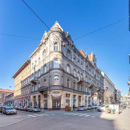 Ferienwohnung Luxury Art Deco Flat / Big Balcony Budapest Exterior foto